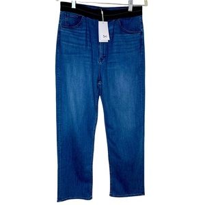 3x1 Denim Pleated Hight Waisted Tencel Cotton Trouser Jeans Sz 28 -NEW!